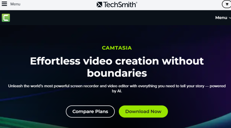 Camtasia là một trong những ứng dụng quay màn hình với chất lượng sắc nét